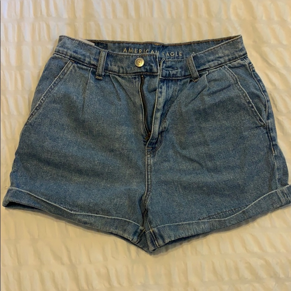 Denim Mom Shorts